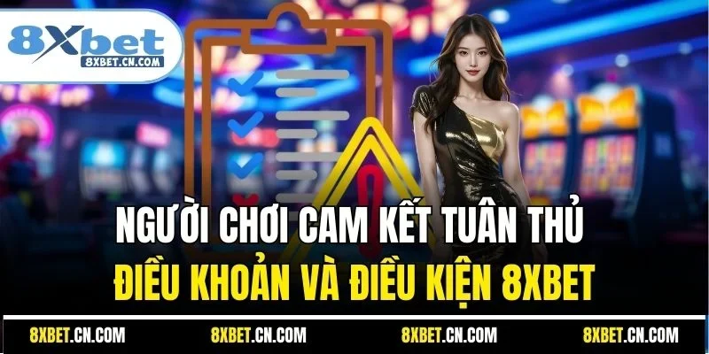 Người chơi cam kết tuân thủ điều khoản và điều kiện 8XBET