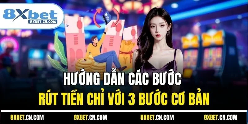 Hướng dẫn các bước rút tiền chỉ với 3 bước cơ bản